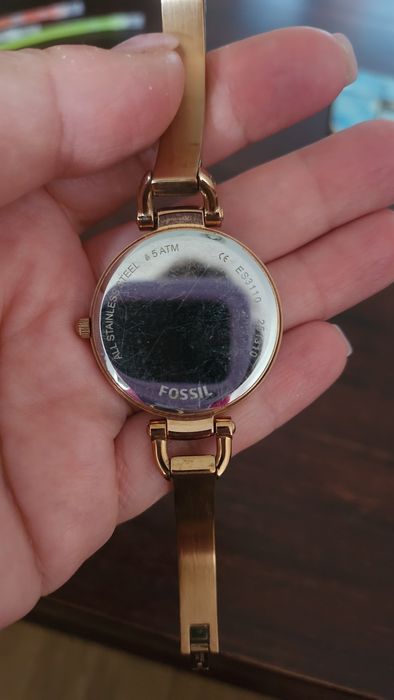 Ceas Fossil model Annette auriu rose