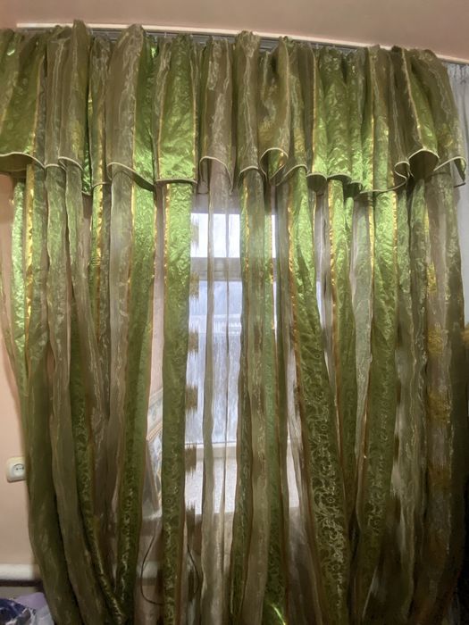 Продам шторы комбинированные с тюлью
