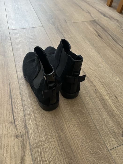 Замшевые ботинки (осень-весна)