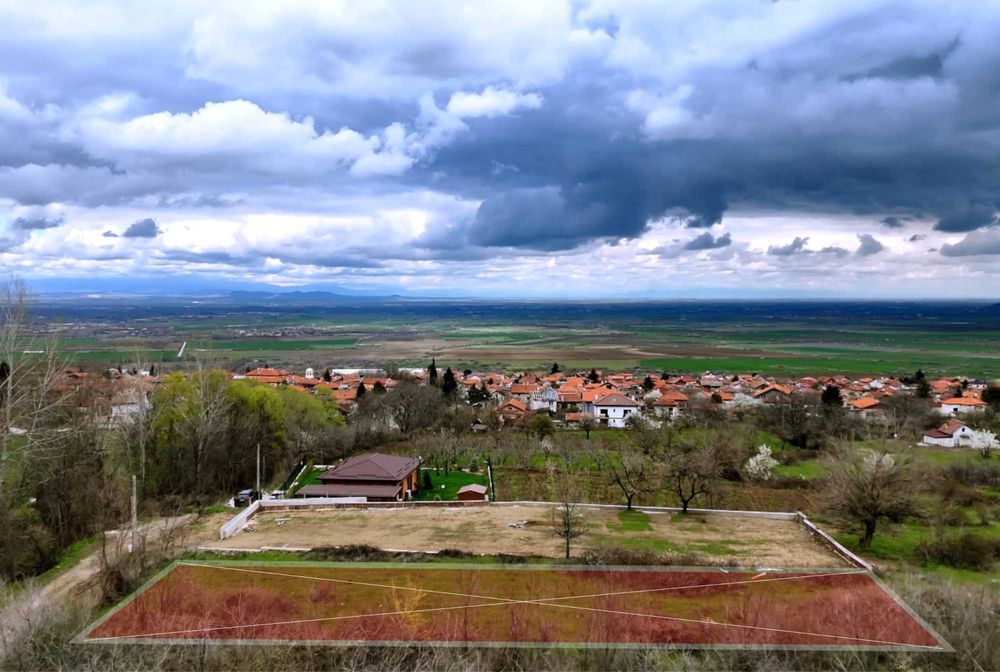 Урегулиран панорамен парцел село Паталеница/Пазарджик