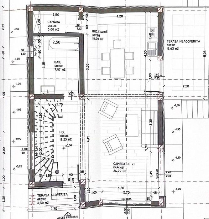 Casa Individuala , 4 Camere, 2 Bai, 500 Mp Teren, Moldova Mall