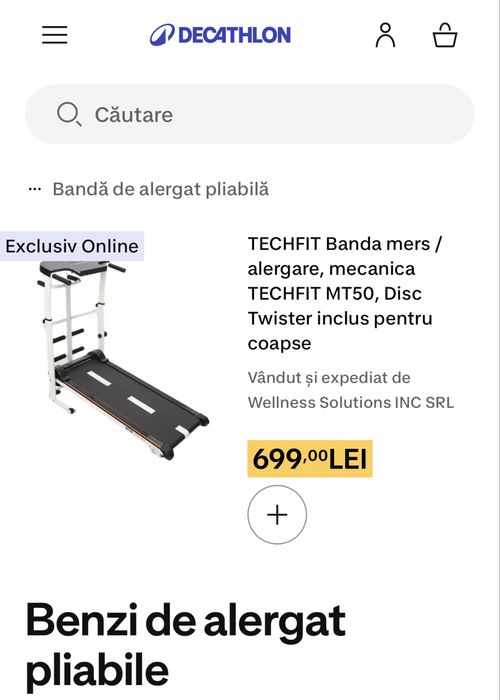 Banda mers TECHFIT MT50