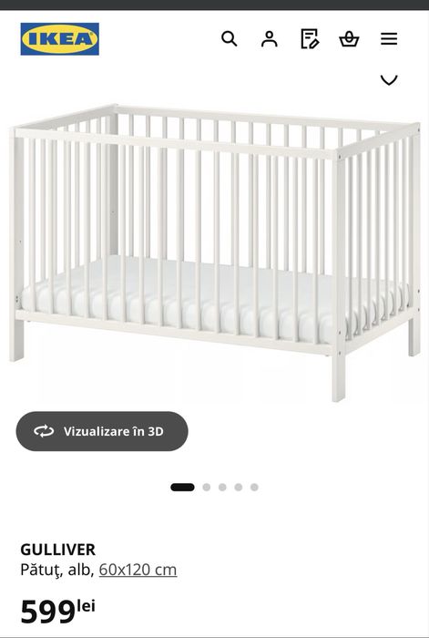 Patut bebelusi IKEA GULLIVER