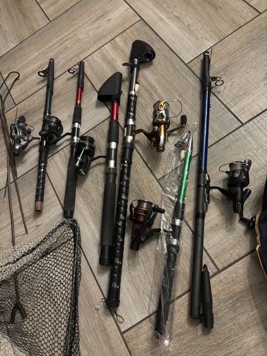 6 бр Въдици и такъми