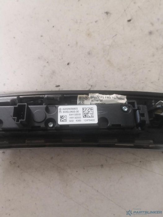 Buton Parcare Mercedes-Benz S-Class W222, V222, X222 2013 - > 3.0 S 350 Bluetec / D Om 642.861 190Kw|258Hp 0