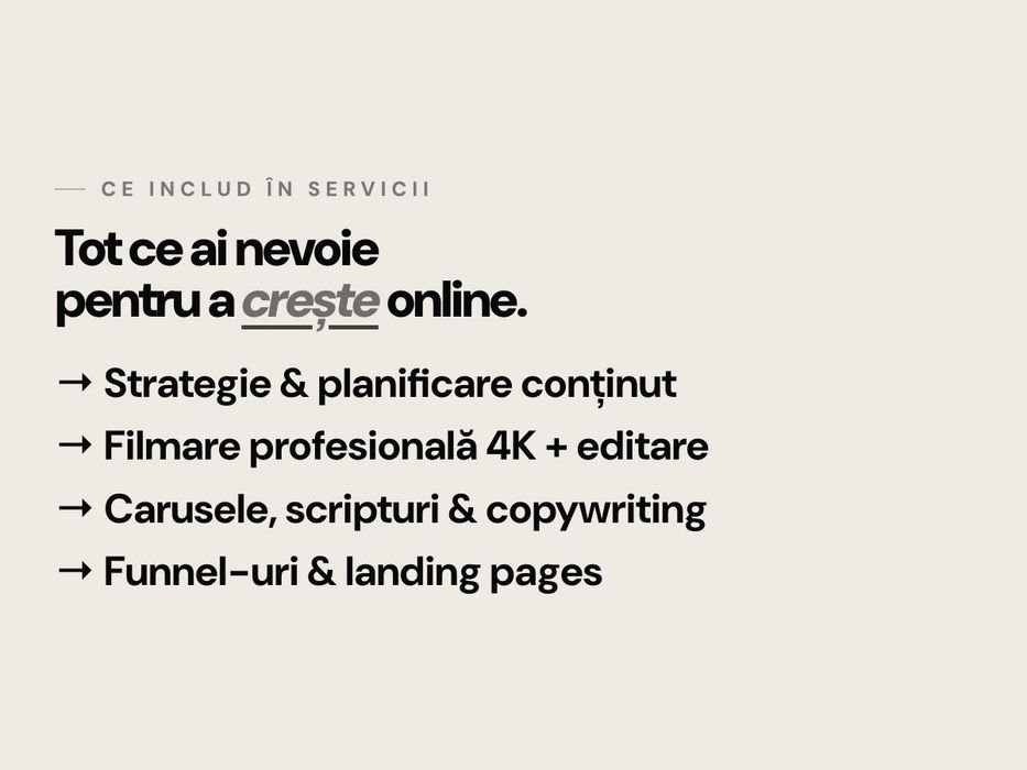 Servicii Social Media Marketing | Echipament Profesionist | Social Media Manager