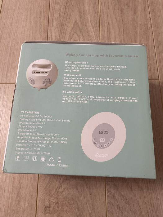 Продается Световой будильник + Bluetooth-колонка