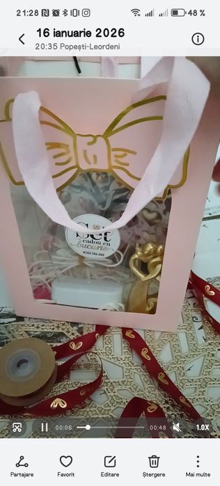 Set Cadou Valentine's Day – Gata Ambalat