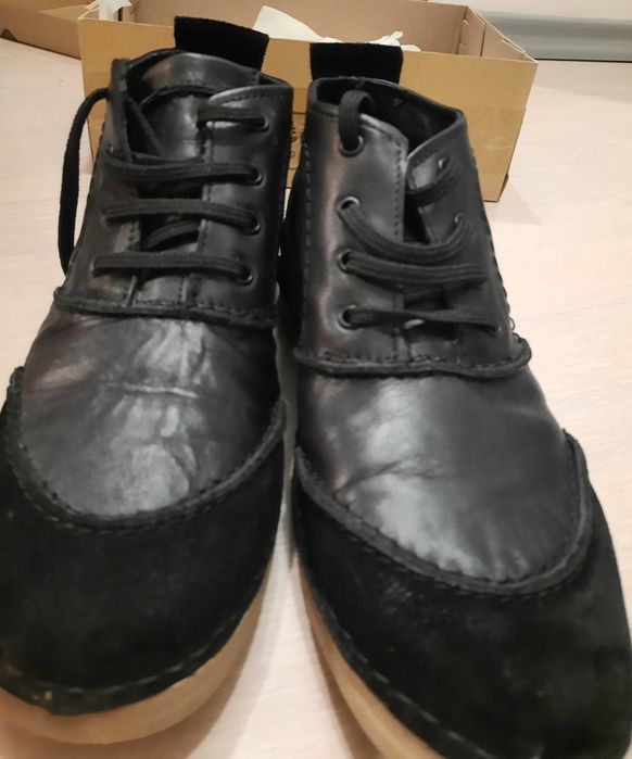 Боти BIG STAR естествена кожа,Ботуши от ЕСТЕСТВЕНА лицева кожа