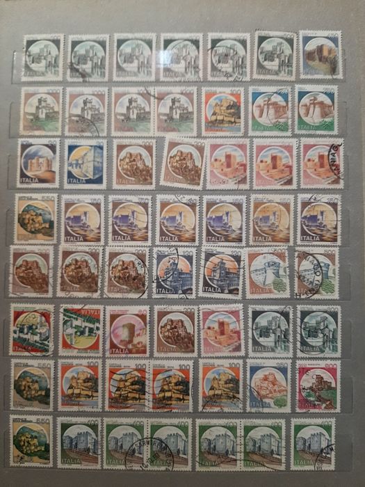 Марки почтовые..