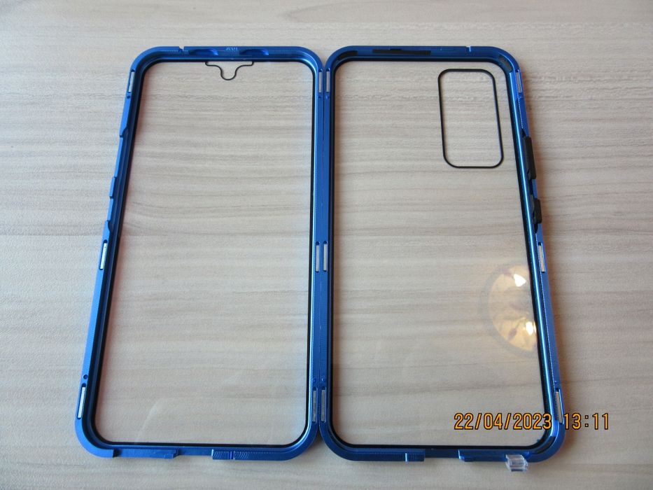 Samsung Galaxy A54 A34 A14 / Двоен 360 градуса магнитен калъф