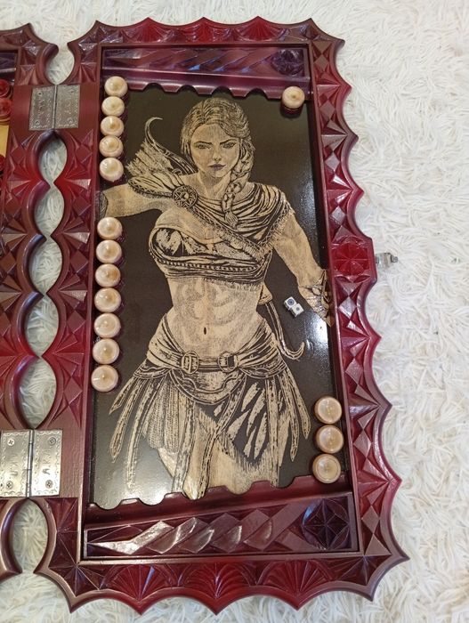 Нарды ручная работа