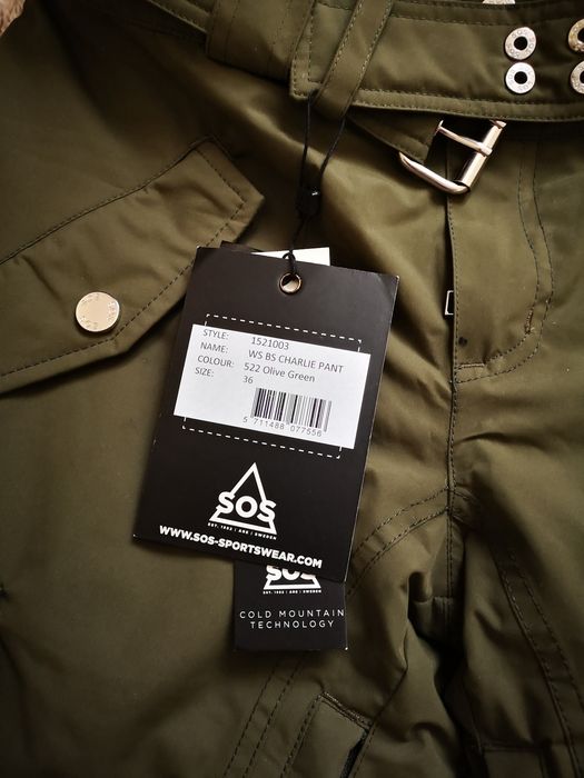 Pantaloni schi SOS noi