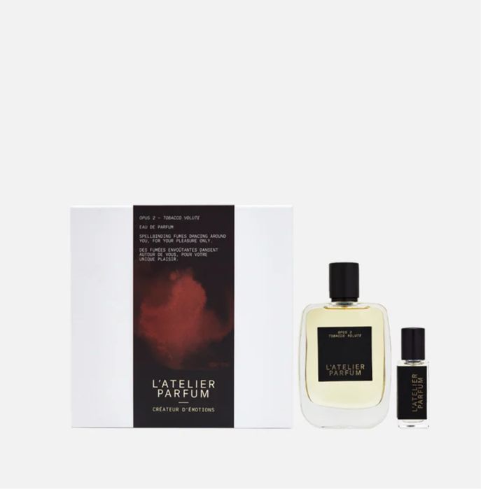 L'ATELIER PARFUM tobacco volute + leather black (k)night