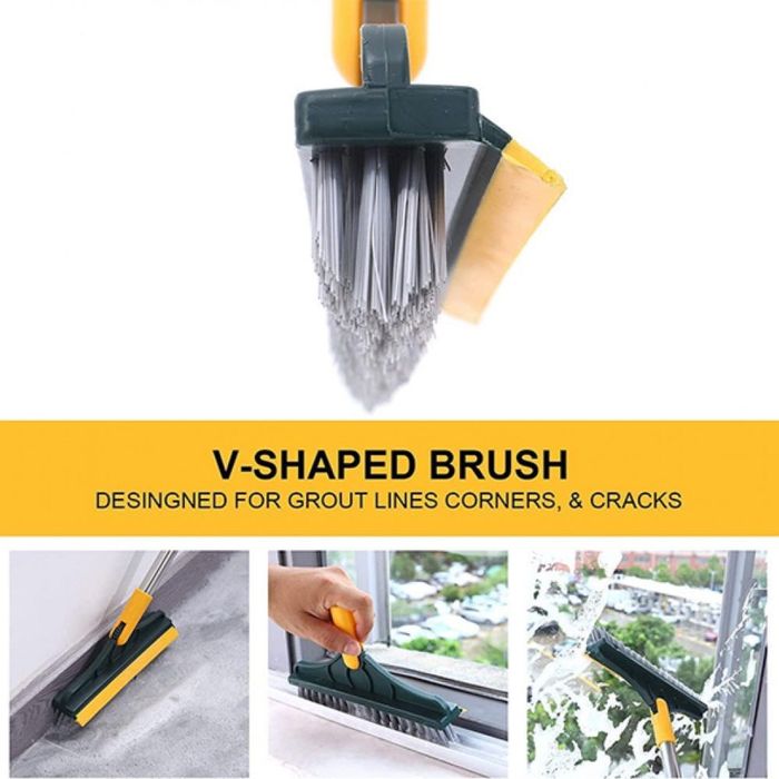3в1 Четка за почистване баня, кухня, душ, стена, гараж и вътрешен двор