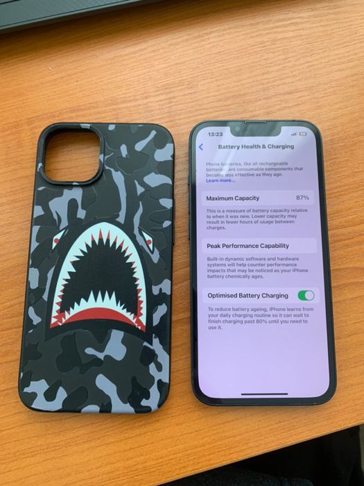 Iphone 13 midnight с калъф