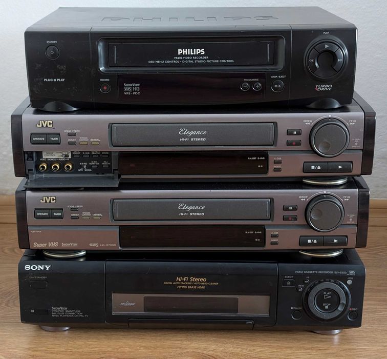 Video / VCR Recorder Philips, Sony, JVC HR-S7000 Elegance HiFi