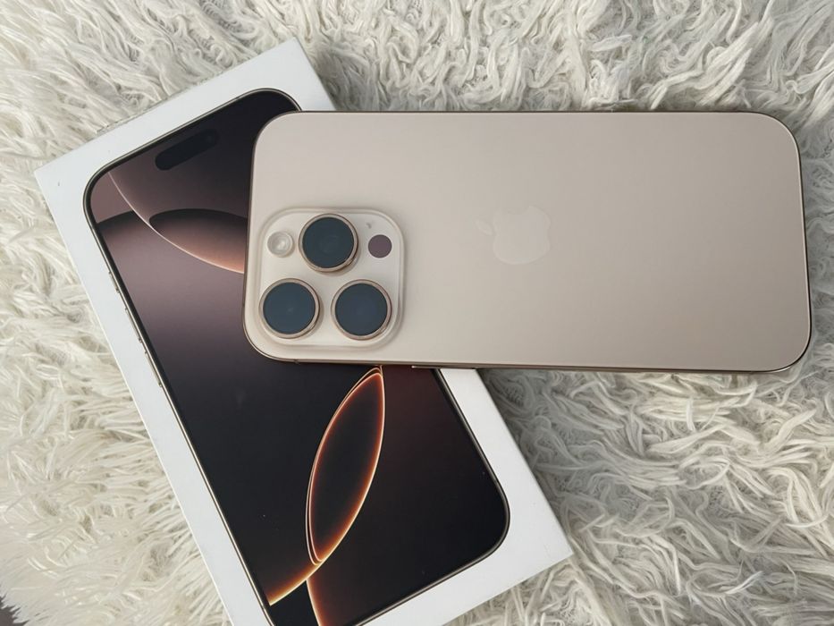 Айфон 16 про 128 GB с гаранция 22 месеца без драскотина