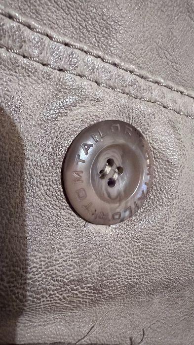 Уникално Сако от агнешка кожа Tom Tailor  XL