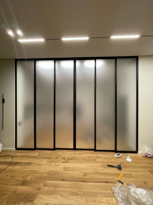 Душевые кабины, лофт перегородки, ванные шторки