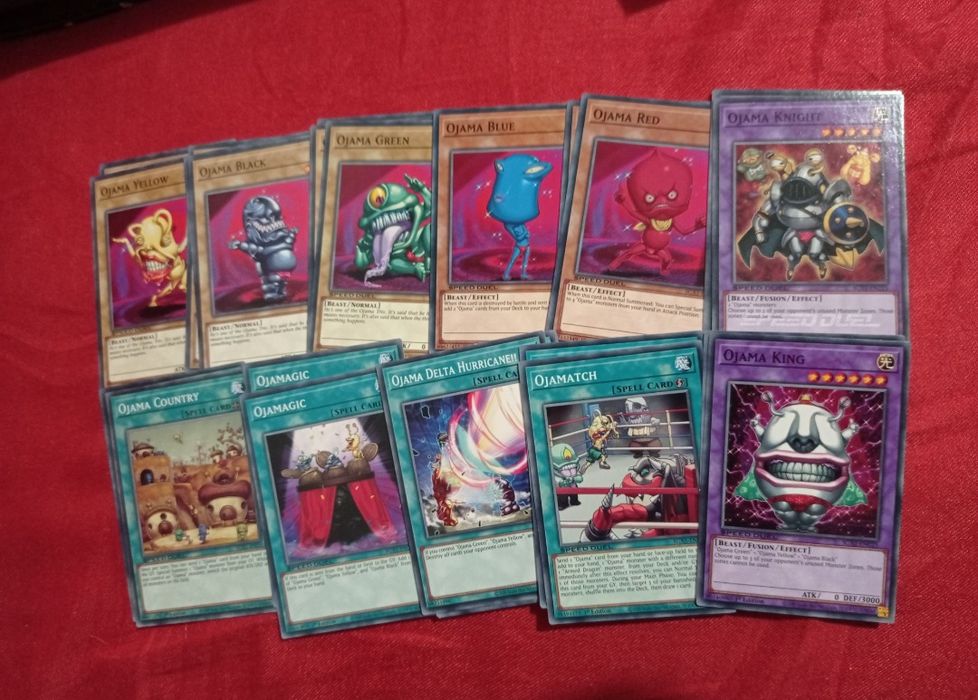 Yu-Gi-Oh core decks, Югио карти