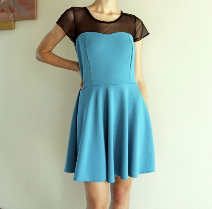 Rochie marimea S turcoaz