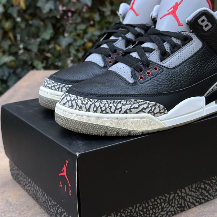Jordan Retro 3 Black Cement - 44 EU