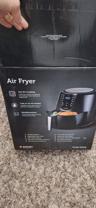 Friteuza aer cald Zokura Z1232