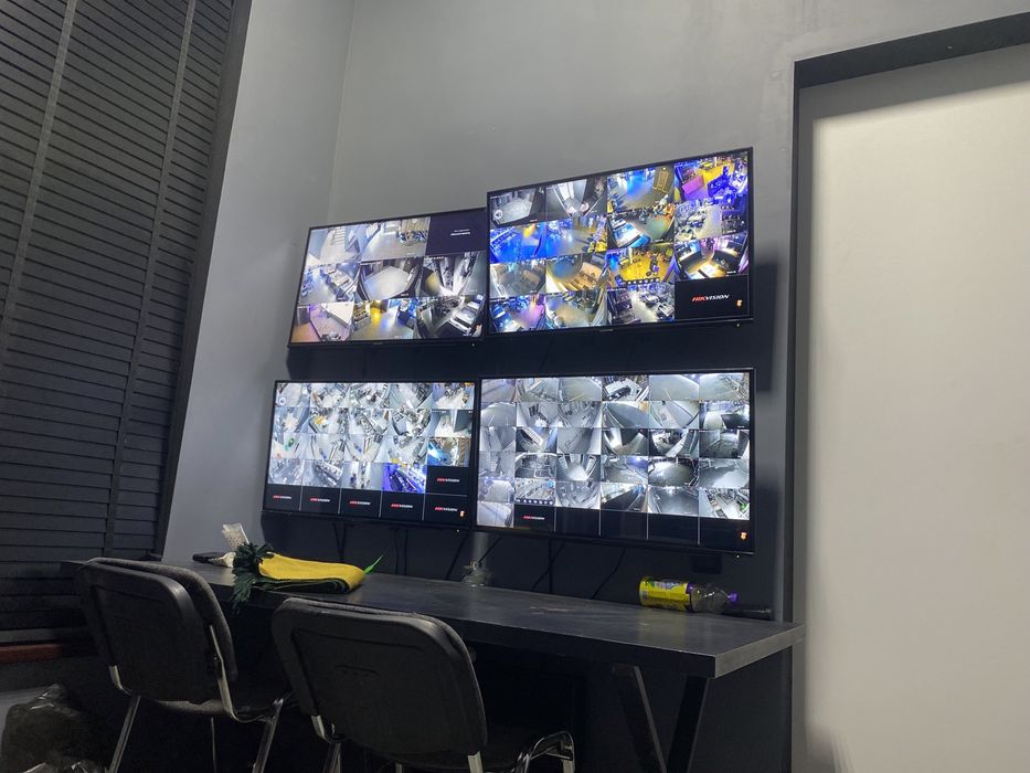 Установка камера видеонаблюдение