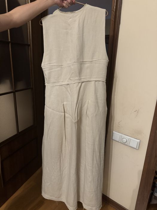 Платье Zara лён