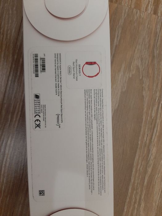 iwatch 7 series 45 mm red( красный)