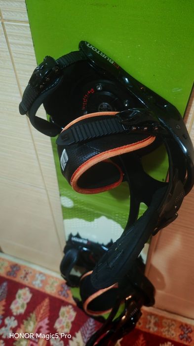 Placa snowboard 145 Burton -legaturi boots