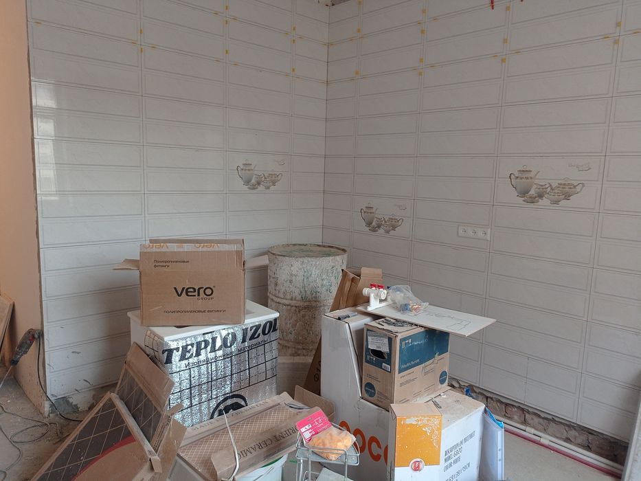 Kafel ishlarini qilamiz