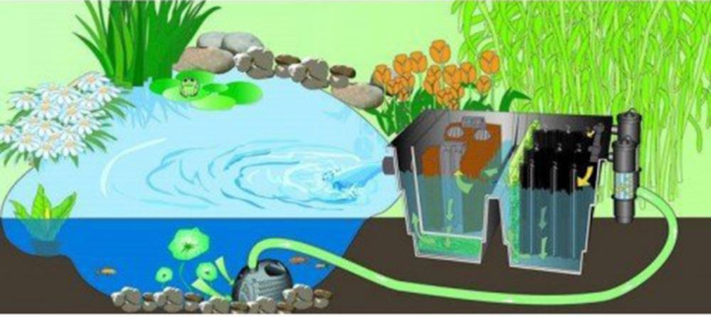 Фильтр для пруда или бассейна