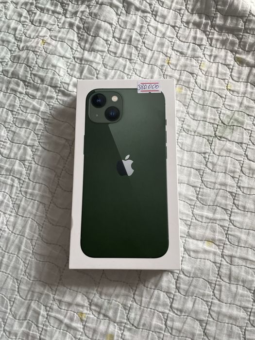 iPhone 13 зеленый айфон13