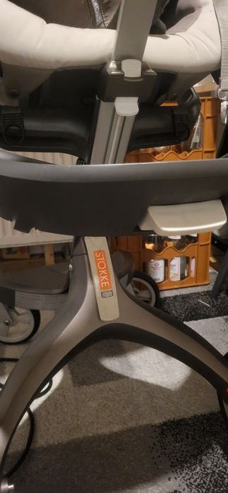 Cărucior Premium Stokke Xplory V4 Beige Melange - Stare Foarte Bună