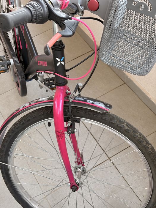 Bicicleta btwin decathlon cu roti 24