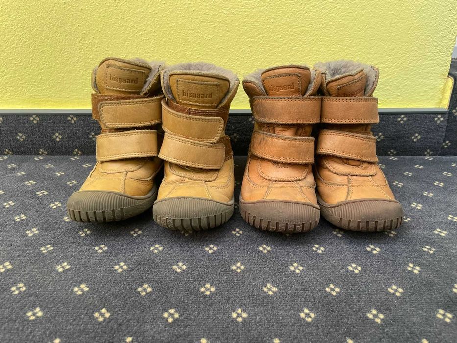 2 perechi ghete piele Bisgaard marimea 29