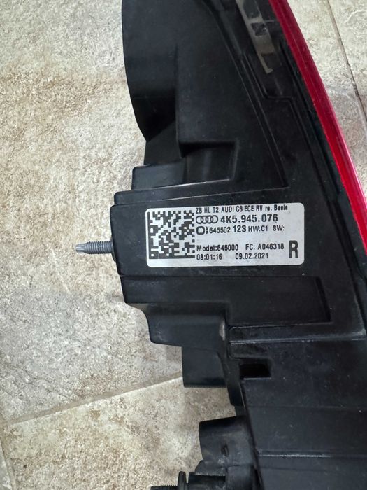 Stopuri LED A6 C8 4K5945075 4K5945076 4K5945069 4K5945070