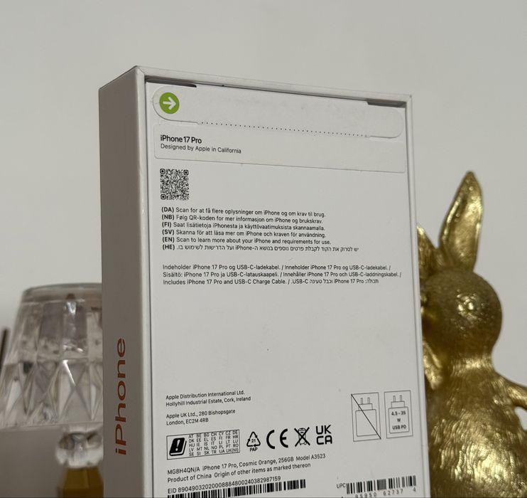 iPhone  17 PRO Cosmic Orange 256GB •Sigilat• Garantie 1 An