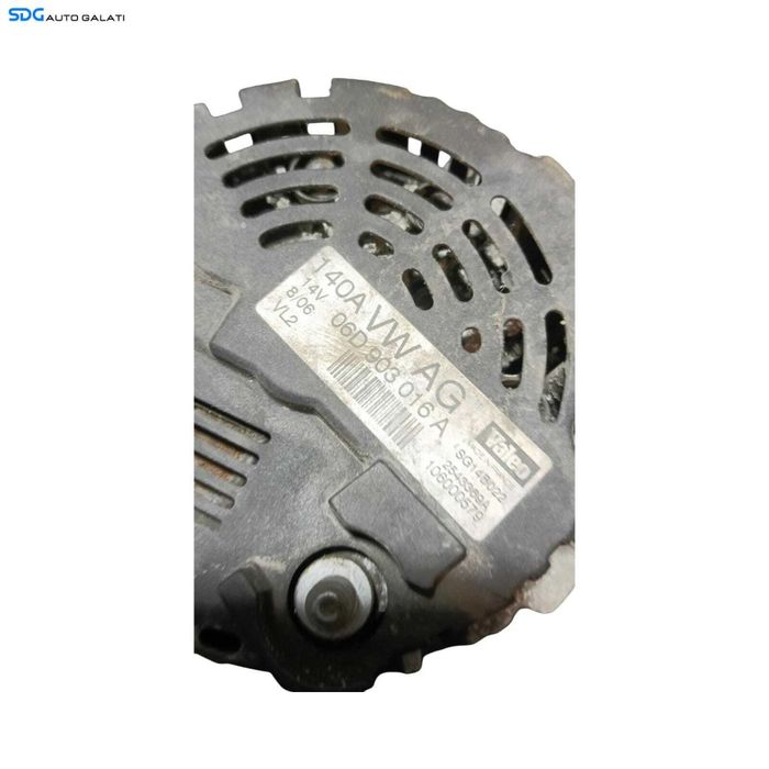Alternator 14V 140A Seat Leon 1P 1.8 TSI 2006 - 2013 Cod 06D903016A 06D903016AB [M9608]