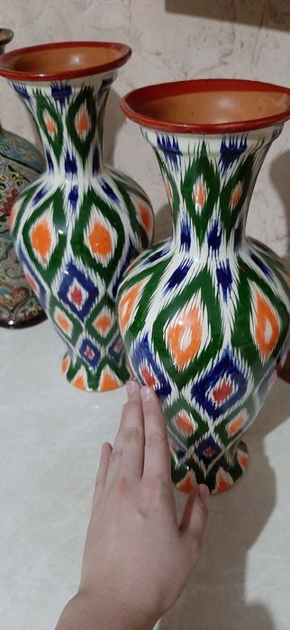 Hunarmandchilik buyumlari bejirim chiroyli kòza sopol keramika