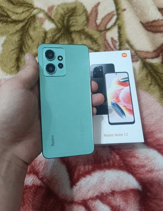 Xiaomi Redmi Note 12 12/128GB Green Igravoy Karobka Holati Yaxshi Zor