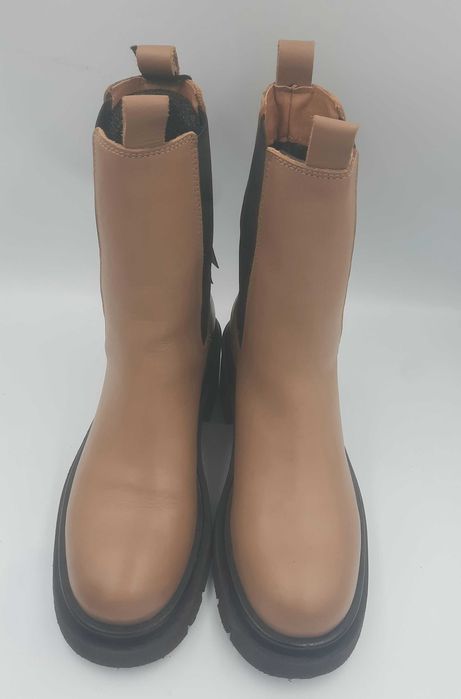 Superbe botine/ghete chelsea dam REPLAY originale noi piele naturala fina foarte comode 39/40