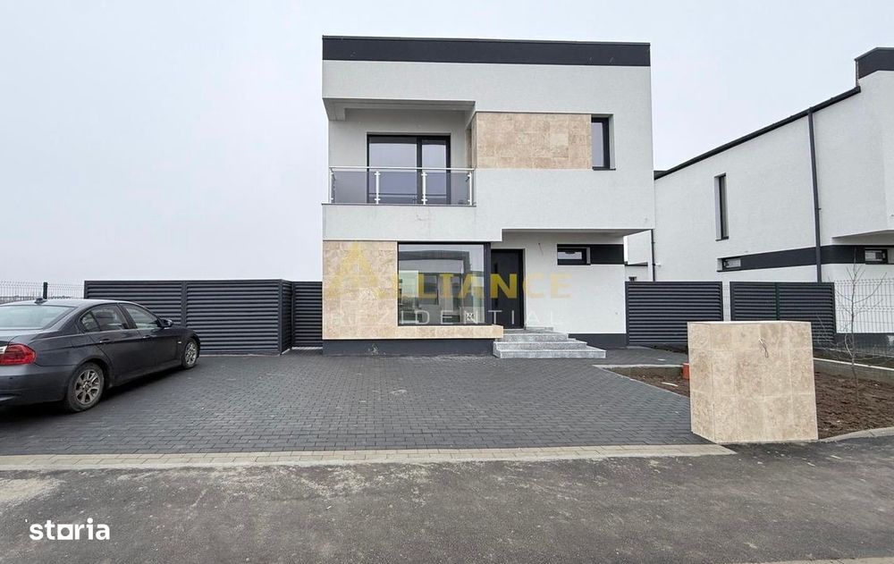 Vila individuala  - 4 camere 3 bai - 323mp teren