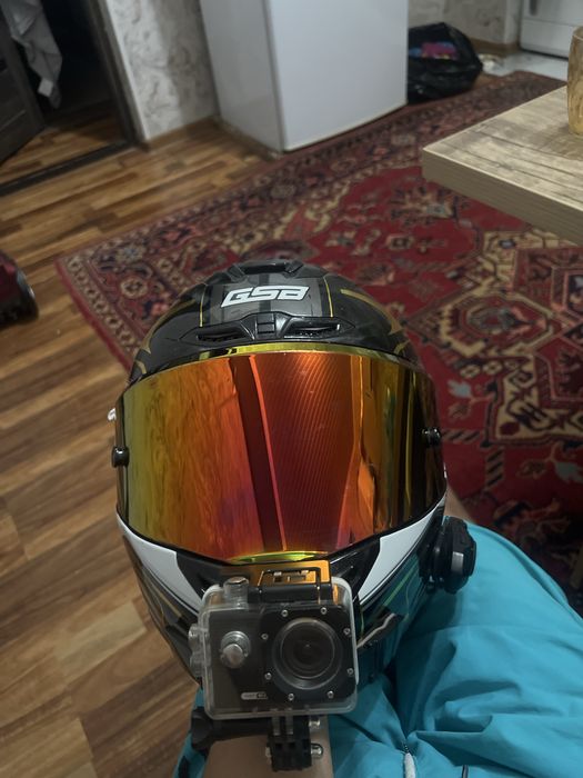Sport bike kaskasi qatiq va ishonchli serfikatli sport kaska k
