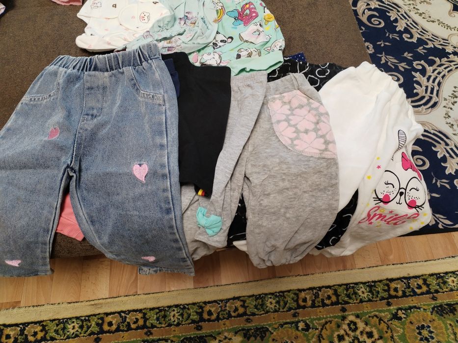 Вещи на девочку с 6 месяцев до 2 лет