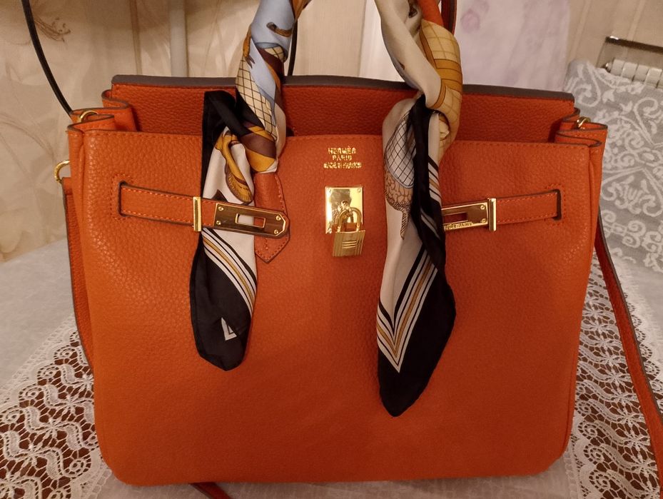 Сумка Hermes Birkin натуралка