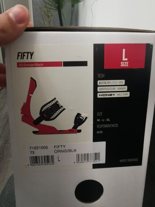 Snowboard bindings Drake 50 fifty сноуборд автомати