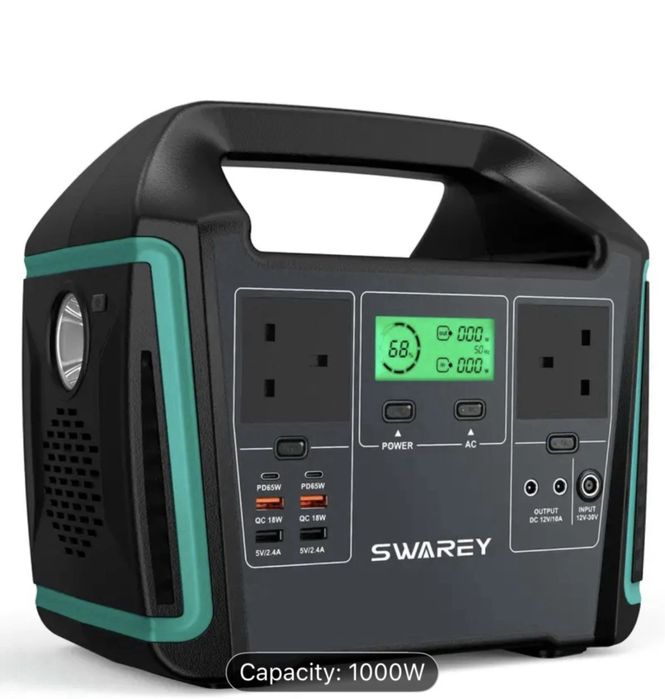 Power Station Swarey 1000W 725wh пауър станция